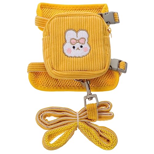 BESTonZON Hunde Rucksackgeschirr für Kleine und Mittelgroße Hunde Verstellbarer Hundetragetasche Material für Outdoor Aktivitäten mit Leine für BESTonZON Hunde Rucksackgeschirr für Kleine und Mittelgroße Hunde Verstellbarer Hundetragetasche Material für Outdoor Aktivitäten mit Leine für von BESTonZON