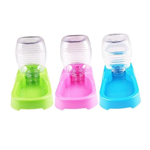 BESTonZON Hunde Wassernapf für Welpen Kreativer Wasserspender Grün für Haustiere und Tierbedarf rutschfest und Leicht zu Reinigen von BESTonZON