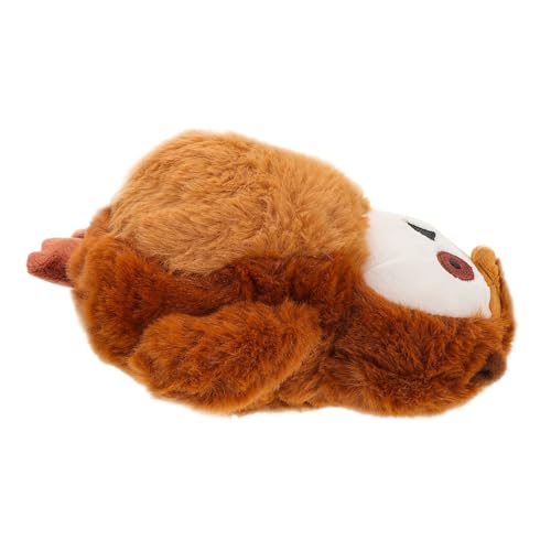 BESTonZON Hundeball Eulenform Interaktives Quietschspielzeug aus Strapazierfähigem Plüsch für Kleine Welpen mit Tonaktivierung und Einzigartigem Bounce Design für Drinnen BESTonZON Hundeball Eulenform Interaktives Quietschspielzeug aus Strapazierfähigem Plüsch für Kleine Welpen mit Tonaktivierung und Einzigartigem Bounce Design für Drinnen von BESTonZON
