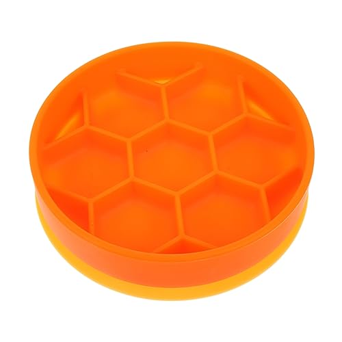 BESTonZON Hundefutterteller Erstickungsnapf mit Saugnäpfen Rutschfester Slow Feeder für Kleine Umweltfreundliches Material Langsames Fressen von BESTonZON