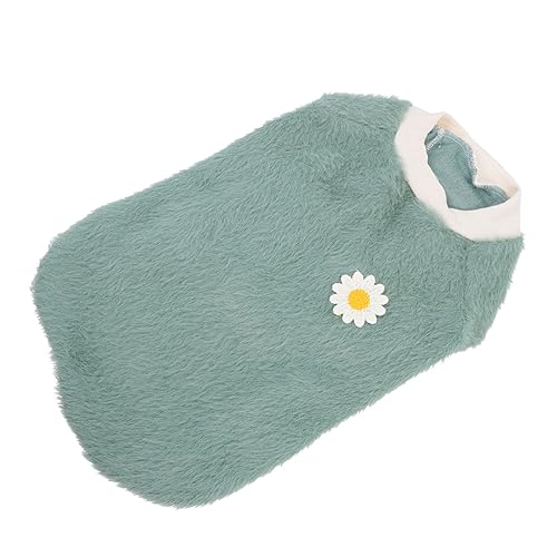 BESTonZON Hundekleidung Für Kleine Haustiere Atmungsaktiver Pullover Für Winter Für Katzen Gemütlich Daisy von BESTonZON