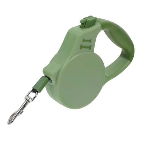 BESTonZON Hundeleine Trainingsleinen für Hunde Hundetraktionsseil langlebige ausziehbare Leine Taille hundeartikel hundebedarf Automatisches Zugseil für Haustiere Teleskopseil Nylon Green von BESTonZON