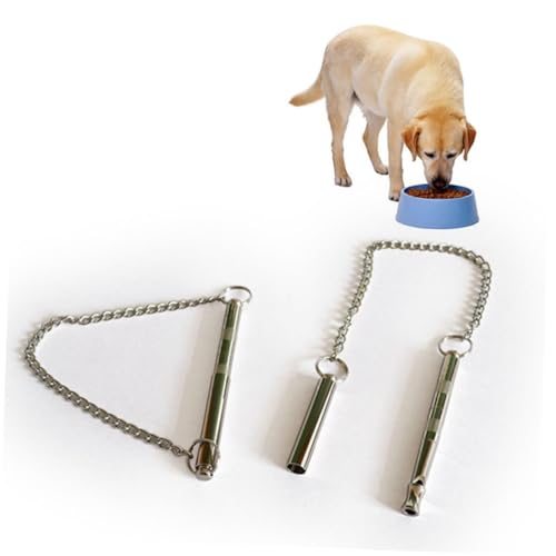 BESTonZON Hundepfeife aus Kupfer mit Ultraschallfunktion Trainingsunterstützend Leicht und Tragbar Laut und Klar Geeignet für Kleine bis Große Hunde Wie Chihuahua Schäferhund Retriever mit von BESTonZON