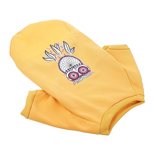 BESTonZON Hundepullover mit Cartoon Dekorative Bequeme Herbst Winter Hundebekleidung Knöpfe Weicher Party Sweater für Kleine Hunde Einfach Anzuziehen Modisch und Langlebig von BESTonZON