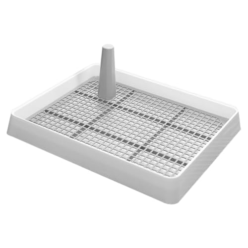 BESTonZON Hundetoilette Tablett Klein aus Robustem Material Rutschfestes Indoor Trainingstablett für Welpen und Kleine Hunde Leichter für Einfache Nutzung und Platzsparende Anwendung BESTonZON Hundetoilette Tablett Klein aus Robustem Material Rutschfestes Indoor Trainingstablett für Welpen und Kleine Hunde Leichter für Einfache Nutzung und Platzsparende Anwendung von BESTonZON