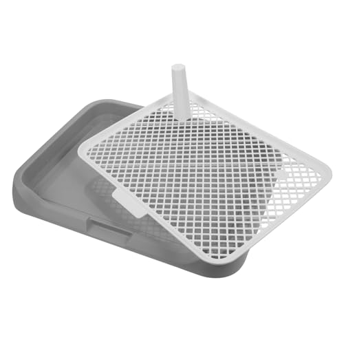 BESTonZON Hundetoilette für Hunde Aller Multifunktionales Hundeklo Spritzwassergeschützt Abnehmbarer Litter Tray für Einfache Geeignet für Kleine und Große Hunde aus Robustem Material von BESTonZON