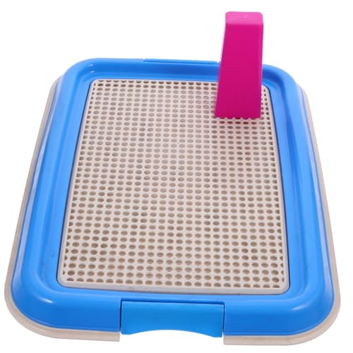 BESTonZON Hundetoilette für Kleine und Große Hunde Indoor Hundepotty mit Spritzschutz Leicht zu Reinigen aus Hochwertigem Fördert Gute Toilettengewohnheiten Lösung für von BESTonZON