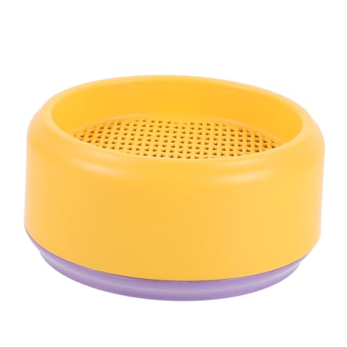 BESTonZON Hydroponische Katzenminze Pflanzbox für Zuhause Gelber Katzengras-Topf ohne Erde Praktische Anzuchtbox mit Wasserschale Pflegeleichte Katzengras-Nursery für Haustiere von BESTonZON