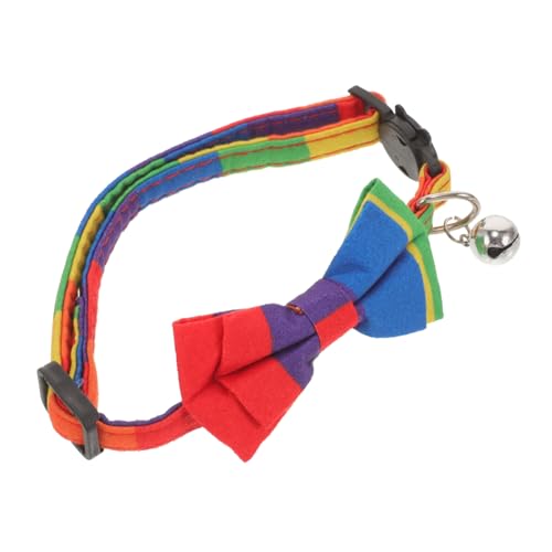 BESTonZON Kätzchenhalsband Hund Einstellbar Haustier Kragen Körperpflege Süß Klein Tragbares Katzenhalsband Welpenhalsband Katze Stoff Colorful BESTonZON Kätzchenhalsband Hund Einstellbar Haustier Kragen Körperpflege Süß Klein Tragbares Katzenhalsband Welpenhalsband Katze Stoff Colorful von BESTonZON