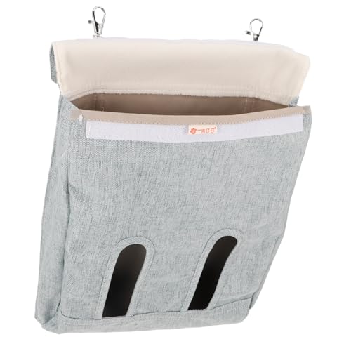 BESTonZON Kaninchen Heu Futtertasche Große Kapazität Hängender Futterspender für Chinchillas und Meerschweinchen Langlebige und Maschinenwaschbare Aufbewahrungstasche für Gesundes von BESTonZON
