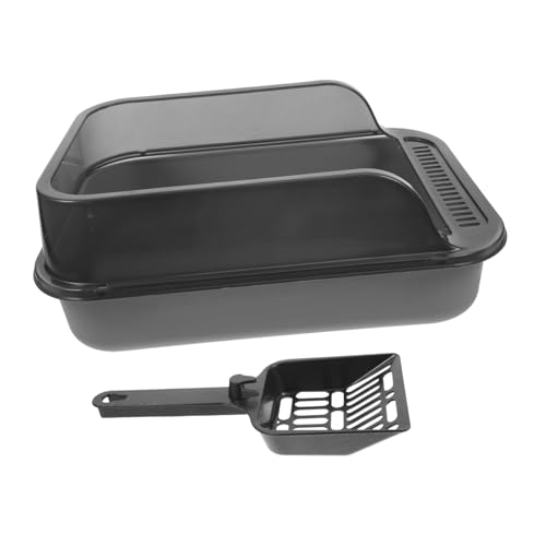 BESTonZON Kasten Katzentoilette Katzenstreu Deodorizer Katzenstreu aus Walnussholz Katzenstreu -Liner Katzenstreupellets Litterbox Faltbare katzenstreu Hardball -Katzenstreu Abs Dunkelgrau BESTonZON Kasten Katzentoilette Katzenstreu Deodorizer Katzenstreu aus Walnussholz Katzenstreu -Liner Katzenstreupellets Litterbox Faltbare katzenstreu Hardball -Katzenstreu Abs Dunkelgrau von BESTonZON