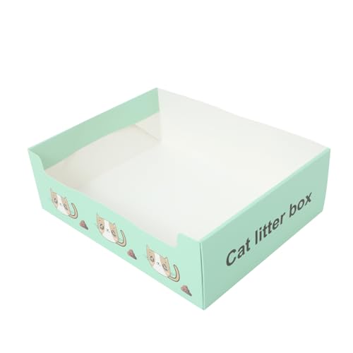 BESTonZON Kasten Katzentoiletten Trainingsset für die Katzentoilette Papier Light Green BESTonZON Kasten Katzentoiletten Trainingsset für die Katzentoilette Papier Light Green von BESTonZON