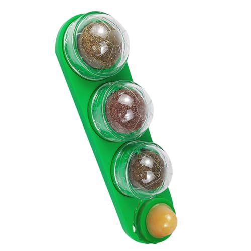 BESTonZON Katze-Minze-Kugeln Kätzchenzubehör Katzenminzekugeln für die Katzenwand Katzen interaktive Spielzeuge Katzenspielzeug mit Katzenminze drinnen Spielzeugkatze Katzenminze-Ball Green BESTonZON Katze-Minze-Kugeln Kätzchenzubehör Katzenminzekugeln für die Katzenwand Katzen interaktive Spielzeuge Katzenspielzeug mit Katzenminze drinnen Spielzeugkatze Katzenminze-Ball Green von BESTonZON