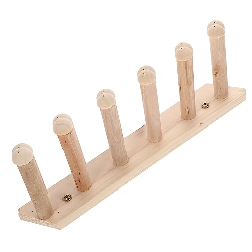 BESTonZON Katze Wandmöbel Holz Katzenleiter Kletterboard für Katzen Wandregal für Katzen mit Platzsparendes Katzenzubehör für Drinnen von BESTonZON