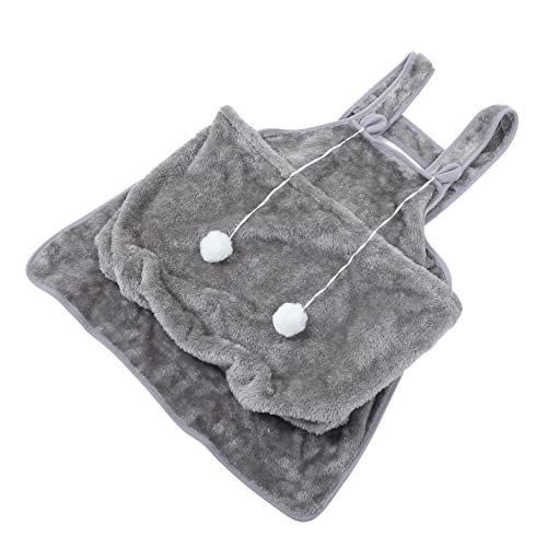 BESTonZON Katzen Haustier Halteschürze aus Fleece Atmungsaktiv und Hautfreundlich mit Großer Fronttasche für Kleine für Gemütliche zu Hause BESTonZON Katzen Haustier Halteschürze aus Fleece Atmungsaktiv und Hautfreundlich mit Großer Fronttasche für Kleine für Gemütliche zu Hause von BESTonZON