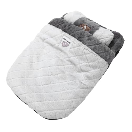 BESTonZON Katzen Schlafsack aus Weichem Cord Halboffenes Warmes Haustierbett für Kätzchen und Kleine Hunde Langlebig Komfortabel Große Kapazität Geeignet für Indoor Umweltfreundlich und BESTonZON Katzen Schlafsack aus Weichem Cord Halboffenes Warmes Haustierbett für Kätzchen und Kleine Hunde Langlebig Komfortabel Große Kapazität Geeignet für Indoor Umweltfreundlich und von BESTonZON