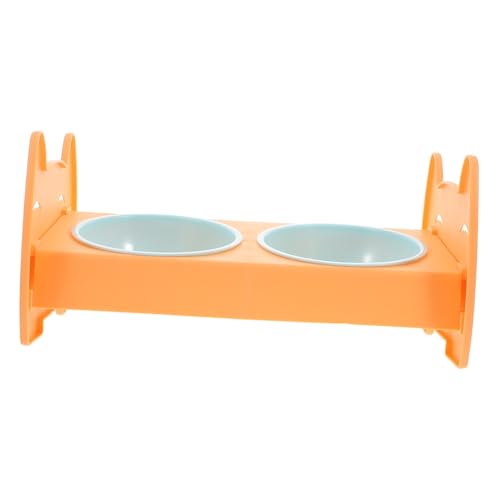 BESTonZON Katzen Und Hundenapf Hundenäpfe Hundefutter Und Wassernapf Haustier Slow Feeder Katze Edelstahlnäpfe Welpenwasserfutterspender Welpennäpfe Katzenfutter Und Wassernapf Slow von BESTonZON