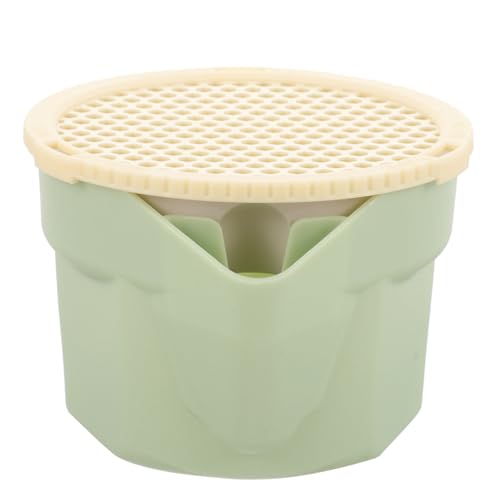 BESTonZON Katzenblumentopf Hydroponische Katzengrasbox Soilless Anbausystem für Katzengras Pflanzschale für Innen und Außenbereiche zu Bedienen Reinigen BESTonZON Katzenblumentopf Hydroponische Katzengrasbox Soilless Anbausystem für Katzengras Pflanzschale für Innen und Außenbereiche zu Bedienen Reinigen von BESTonZON