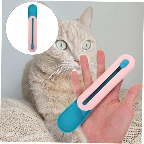 BESTonZON Katzenfutter löffel aus Robustem Kunststoff Praktischer Futterspender mit Drückfunktion Verhindert Tropfen und Verpackungsreste Kompakt und Langlebig für Sauberes BESTonZON Katzenfutter löffel aus Robustem Kunststoff Praktischer Futterspender mit Drückfunktion Verhindert Tropfen und Verpackungsreste Kompakt und Langlebig für Sauberes von BESTonZON