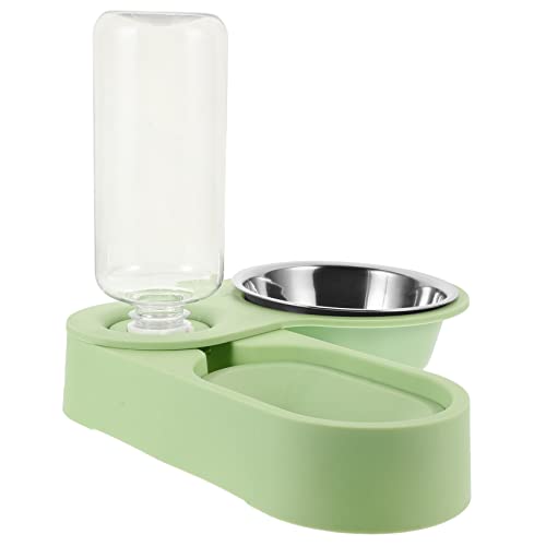 BESTonZON Katzenfutter und Wassernapf Set Automatischer Futterspender für Katzen Hunde Kleine Haustiere Leicht zu Reinigendes Design mit Frischem Wasser für Vielbeschäftigte Tierbesitzer BESTonZON Katzenfutter und Wassernapf Set Automatischer Futterspender für Katzen Hunde Kleine Haustiere Leicht zu Reinigendes Design mit Frischem Wasser für Vielbeschäftigte Tierbesitzer von BESTonZON