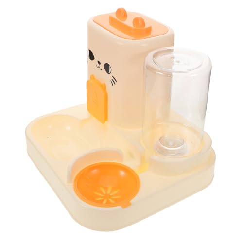 BESTonZON Katzenfutter und Wasserspender Automatischer Futterautomat für Kleine Haustiere Geräumiger Futternapf und Wassernapf zu Reinigen für Katzen und Kleine BESTonZON Katzenfutter und Wasserspender Automatischer Futterautomat für Kleine Haustiere Geräumiger Futternapf und Wassernapf zu Reinigen für Katzen und Kleine von BESTonZON