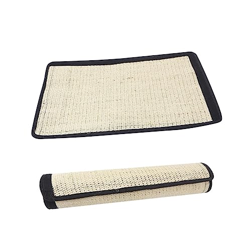 BESTonZON Katzenkratzmatte Aus Sisal Kratzunterlage Für Katzen Langlebiges Katzenspielzeug Schutz Von Möbeln Klein BESTonZON Katzenkratzmatte Aus Sisal Kratzunterlage Für Katzen Langlebiges Katzenspielzeug Schutz Von Möbeln Klein von BESTonZON
