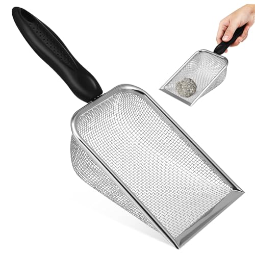 BESTonZON Katzenschaufel Feinem Porengröße Ergonomischer für Einfache Handhabung zur Katzenpflege und Effizienten Katzentoilette BESTonZON Katzenschaufel Feinem Porengröße Ergonomischer für Einfache Handhabung zur Katzenpflege und Effizienten Katzentoilette von BESTonZON