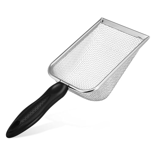BESTonZON Katzensieb mit Kleinem Lochdesign und Ergonomischem Effiziente Streuschaufel für Katzenstreu und Geflügelzucht zu Lagern BESTonZON Katzensieb mit Kleinem Lochdesign und Ergonomischem Effiziente Streuschaufel für Katzenstreu und Geflügelzucht zu Lagern von BESTonZON
