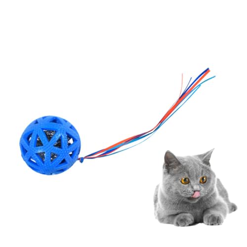 BESTonZON Katzenspielzeug Aus Raschelpapier Geräuschball Stimuliert Katzenneugier Fördert Spielverhalten Zur Vermeidung Von Kratzschäden An Möbeln BESTonZON Katzenspielzeug Aus Raschelpapier Geräuschball Stimuliert Katzenneugier Fördert Spielverhalten Zur Vermeidung Von Kratzschäden An Möbeln von BESTonZON