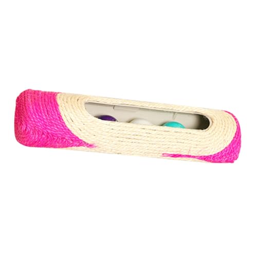 BESTonZON Katzenspielzeug Kratzbrett aus Sisal für Katzenpflege und Krallenpflege Fördert Bewegung und Stressabbau Geeignet für Wohnungskatzen und Kätzchen Farblich Sortiert Zufällige Farbe von BESTonZON