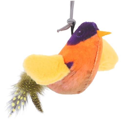 BESTonZON Katzenvogelspielzeug Katzenspielzeug Katzenminze Katzenflugspielzeug Katzen Neckvogel Katzenflugvogelspielzeug Kätzchenspielzeug Zwitschervogelspielzeug Für Katzen Polyester BESTonZON Katzenvogelspielzeug Katzenspielzeug Katzenminze Katzenflugspielzeug Katzen Neckvogel Katzenflugvogelspielzeug Kätzchenspielzeug Zwitschervogelspielzeug Für Katzen Polyester von BESTonZON