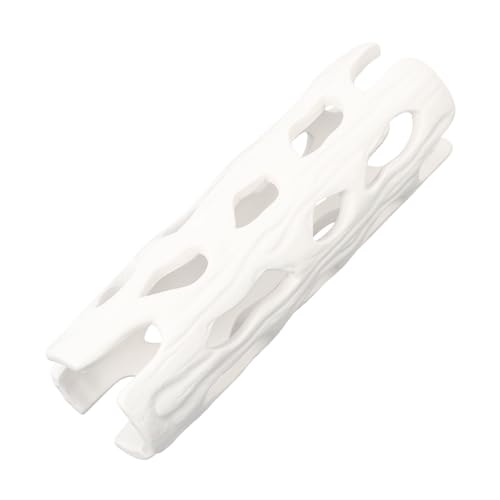 BESTonZON Keramik Aquarium Höhle Fischversteck Stabiler Bodengrund Unterschlupf Terrarium Dekoration für Aufzuchtbecken und Kleine Aquarien von BESTonZON