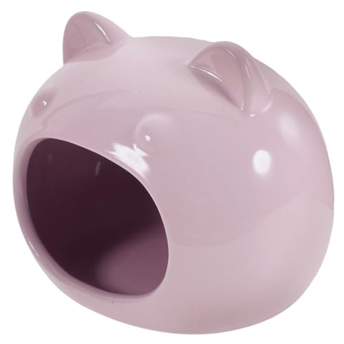 BESTonZON Keramik Hamster Versteck Kleintierhaus Kleines Versteck für Meerschweinchen Igel und Hamster Kuschelhöhle im Käfig Klein für Privatsphäre und im Tierheim BESTonZON Keramik Hamster Versteck Kleintierhaus Kleines Versteck für Meerschweinchen Igel und Hamster Kuschelhöhle im Käfig Klein für Privatsphäre und im Tierheim von BESTonZON