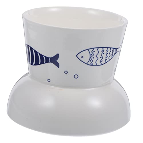BESTonZON Keramische Katzenschale Mit Erhöhtem Design rutschfeste Fütterungsschüssel Für Katzenfutter Und Wasser Zu Reinigen Für Tägliche Nutzung BESTonZON Keramische Katzenschale Mit Erhöhtem Design rutschfeste Fütterungsschüssel Für Katzenfutter Und Wasser Zu Reinigen Für Tägliche Nutzung von BESTonZON