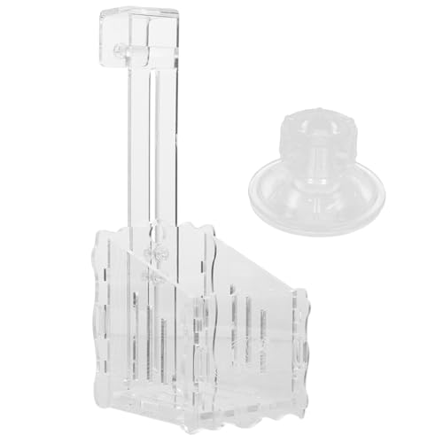 BESTonZON Klarer Aquarium Pflanzenhalter mit Saugnapf und Haken Wasserpflanzen Topf für Einfache Installation und Pflege von Aquarienpflanzen BESTonZON Klarer Aquarium Pflanzenhalter mit Saugnapf und Haken Wasserpflanzen Topf für Einfache Installation und Pflege von Aquarienpflanzen von BESTonZON
