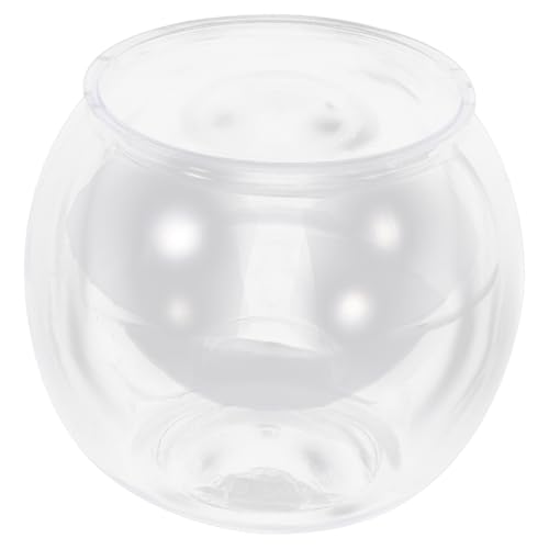 BESTonZON Klares Aquarium Globusform Transparentes Fischglas zur Stilvollen Dekoration für Schreibtisch Wohnzimmer und Langlebig für Kreative BESTonZON Klares Aquarium Globusform Transparentes Fischglas zur Stilvollen Dekoration für Schreibtisch Wohnzimmer und Langlebig für Kreative von BESTonZON