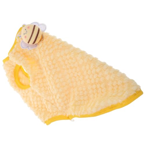 BESTonZON Kleidung Für Haustiere Pullover Hundeweste Kleidung Für Kleine Haustiere Bienen Outfit Für Haustiere Zubehör Für Kleine Hunde Hunde Outfit Zum Muttertag Hundekostüm Zum von BESTonZON