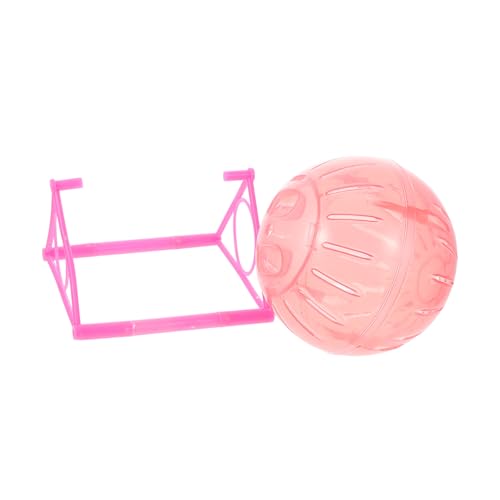 BESTonZON Kleine Haustier Laufbälle für Hamster Interaktives Übungszubehör mit Stabilem Stand für Mäuse und Fördert Aktivität und Spielspaß Langlebig BESTonZON Kleine Haustier Laufbälle für Hamster Interaktives Übungszubehör mit Stabilem Stand für Mäuse und Fördert Aktivität und Spielspaß Langlebig von BESTonZON