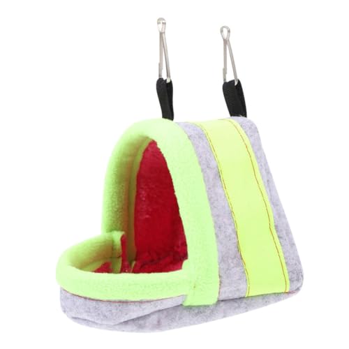 BESTonZON Kleine Tier Hängematte Atmungsaktives Hamster Bett Warmes Chinchilla Nest Abnehmbar für Meerschweinchen und Gemütlicher Rückzugsort für Kleine Haustiere von BESTonZON