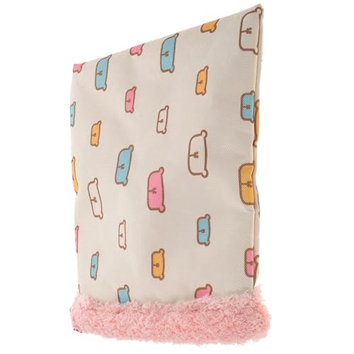 BESTonZON Kleiner Haustier Schlafsack für Hamster und Meerschweinchen Leichter Weicher Schlafsack in Wickeloptik Wärmendes Nest für Kleine Kleintiere Praktische Zufällige Zufällige Farbe von BESTonZON