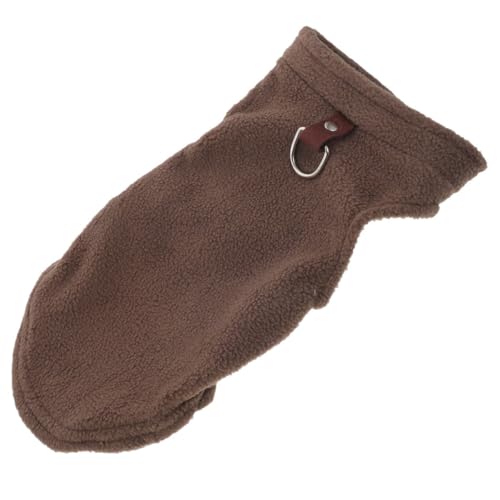 BESTonZON Kleiner Hundepullover aus Fleece mit D Ring für Leinenbefestigung Warmes Winter Outfit für Kleine und Mittelgroße Hunde für Outdoor Aktivitäten und Täglichen Gebrauch BESTonZON Kleiner Hundepullover aus Fleece mit D Ring für Leinenbefestigung Warmes Winter Outfit für Kleine und Mittelgroße Hunde für Outdoor Aktivitäten und Täglichen Gebrauch von BESTonZON