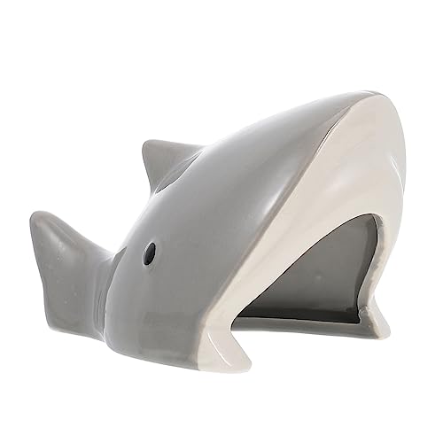 BESTonZON Kleines Haustier Hideout Nest aus Keramik für Hamster Kühlendes Pet Nest mit Tierischem Design Haustierhaus für Entspannte Schlaf und Spielstunden von BESTonZON