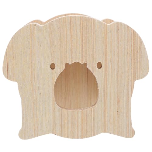 BESTonZON Kleines Holzhaus Für Hamster Gemütliches Versteck Mit Treppe Langlebig Für Ruhige Rückzugsorte Und Spielmöglichkeiten Sorgt Für Optimale Privatsphäre BESTonZON Kleines Holzhaus Für Hamster Gemütliches Versteck Mit Treppe Langlebig Für Ruhige Rückzugsorte Und Spielmöglichkeiten Sorgt Für Optimale Privatsphäre von BESTonZON