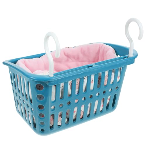 BESTonZON Kleintier Hängematte mit Decke Warmes Kleines Haustierbett für Hamster Eichhörnchen Chinchillas und Frettchen Platzsparend Abnehmbar Langlebig für Käfige und Zufällige Farbe von BESTonZON