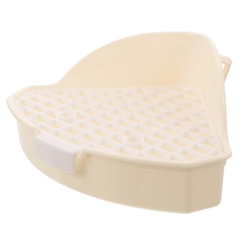 BESTonZON Kleintier Toilette für Meerschweinchen und Eck Design zu Reinigendes Töpfchen mit Abnehmbarem für Kleine Räume Auslaufsicher und Geräumig BESTonZON Kleintier Toilette für Meerschweinchen und Eck Design zu Reinigendes Töpfchen mit Abnehmbarem für Kleine Räume Auslaufsicher und Geräumig von BESTonZON