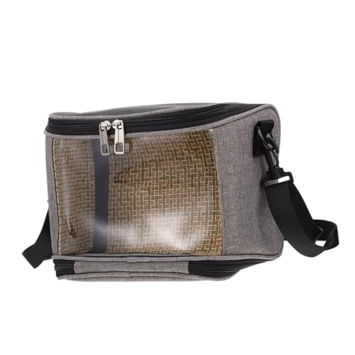 BESTonZON Kleintier Tragetasche Atmungsaktive Hamstertasche für Kleine Tragbarer Rattentransporter für Reisen Camping und Ausflüge für Hamster Mäuse und Frettchen von BESTonZON