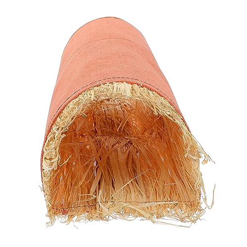 BESTonZON Kleintier Tunnelspielzeug aus Atmungsaktivem Material Niedliches Hamsterhaus und Nest für Kaninchen Meerschweinchen und Kleintiere Orange BESTonZON Kleintier Tunnelspielzeug aus Atmungsaktivem Material Niedliches Hamsterhaus und Nest für Kaninchen Meerschweinchen und Kleintiere Orange von BESTonZON