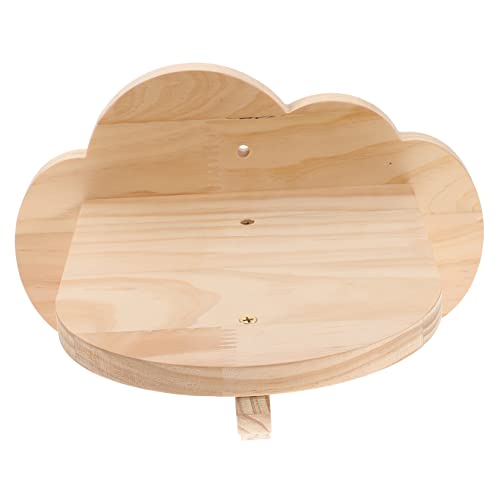 BESTonZON Klettergerüst für Katzen katzenkratzbaum katzenbäume Katzenspielzeug für Käfige Katzenkäfigleiter drinnen für Wohnungskatzen Holzkatzen-Kletterturm Spielregal hölzern von BESTonZON