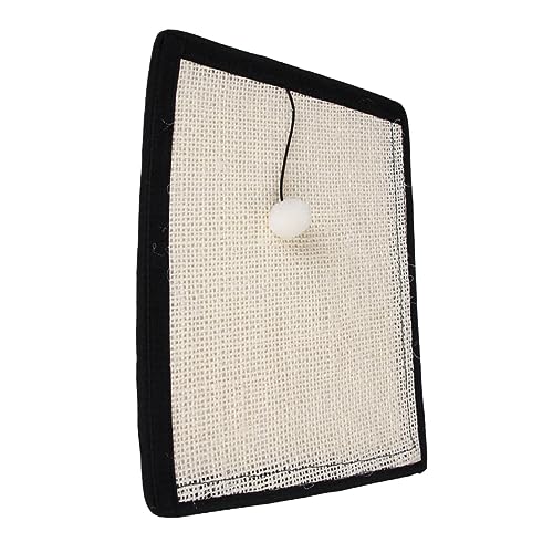 BESTonZON Kratzbrett aus Sisal für Katzen Langlebiges Kratzpad Möbel und Sofaschutz Komfortables Katzenzubehör zur Krallenpflege Geeignet für Verschiedene Katzenarten von BESTonZON