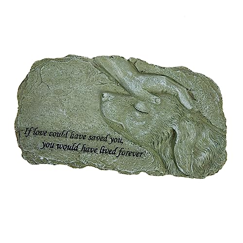 BESTonZON Kreativer Resin Haustier Gedenkstein Wetterfest Garten Dekoration für Hund und Katze als und Grabornament BESTonZON Kreativer Resin Haustier Gedenkstein Wetterfest Garten Dekoration für Hund und Katze als und Grabornament von BESTonZON